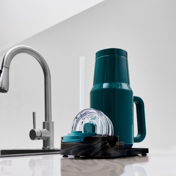 2pk Tumbler/Water Bottle Dry Mat and Organizer - Picture 2 of 5